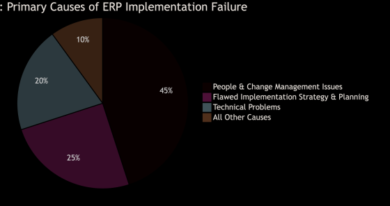 ERP challenges chart